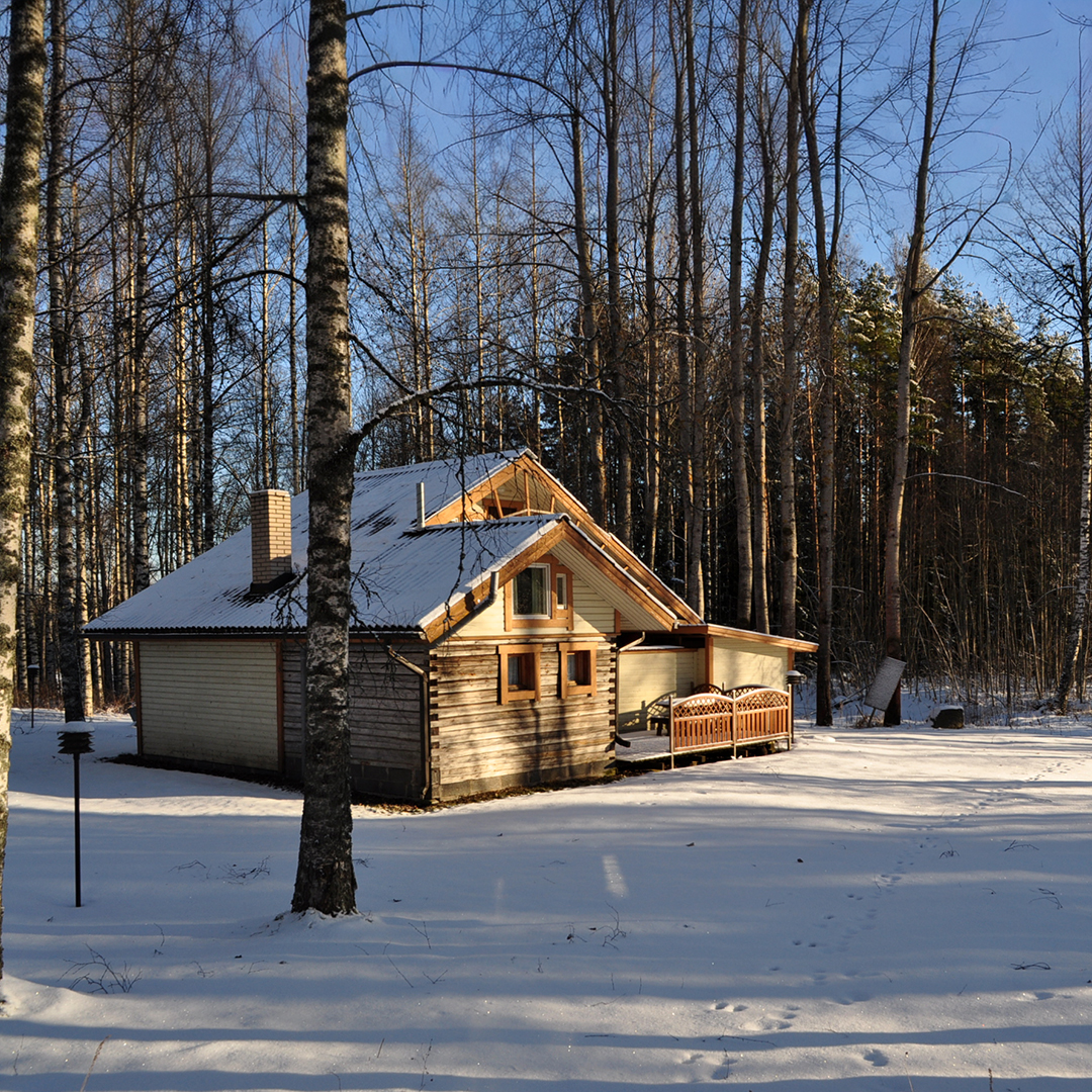 mökkivuokraus, talviasuttava mökki