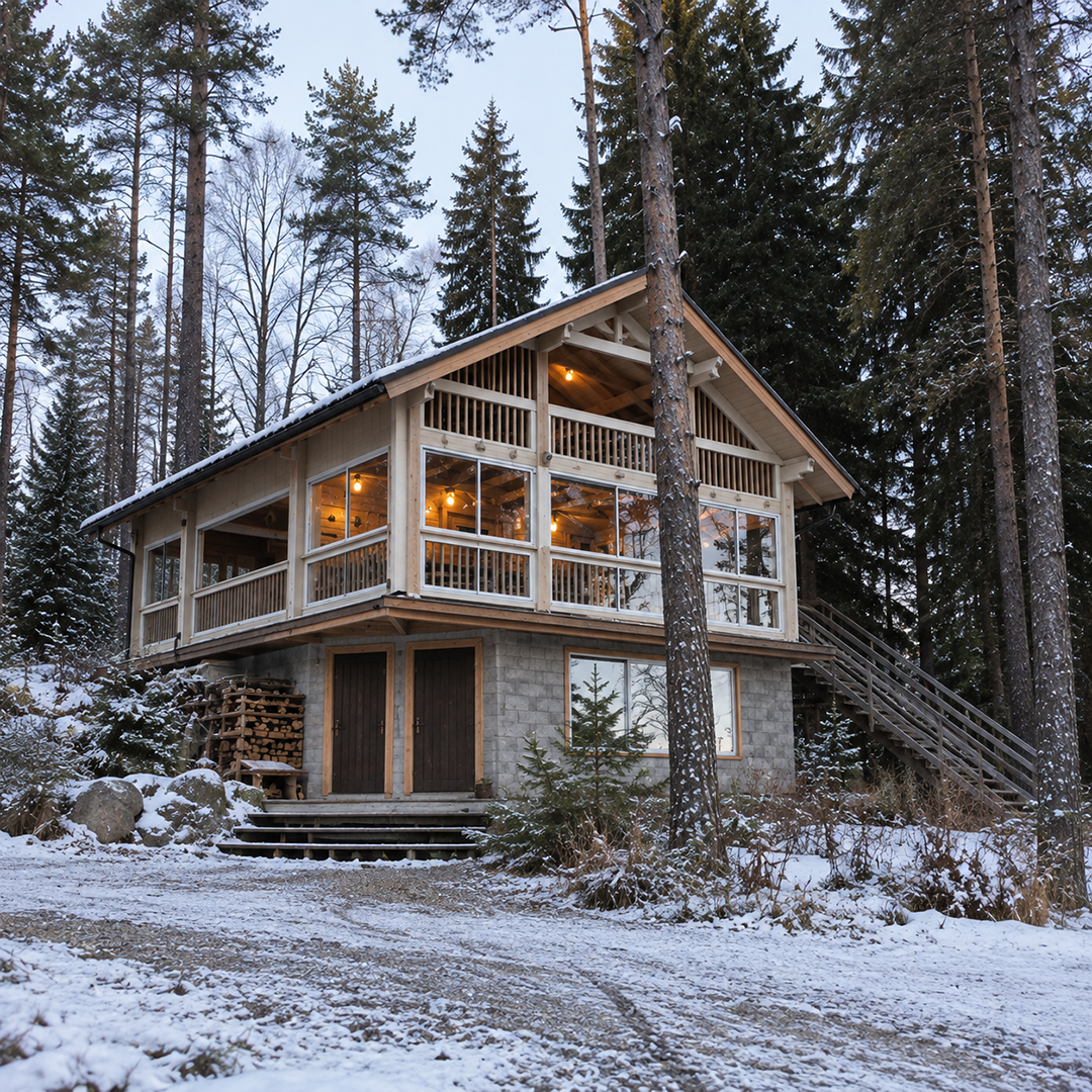 hirsisauna, saunan vuokraus
